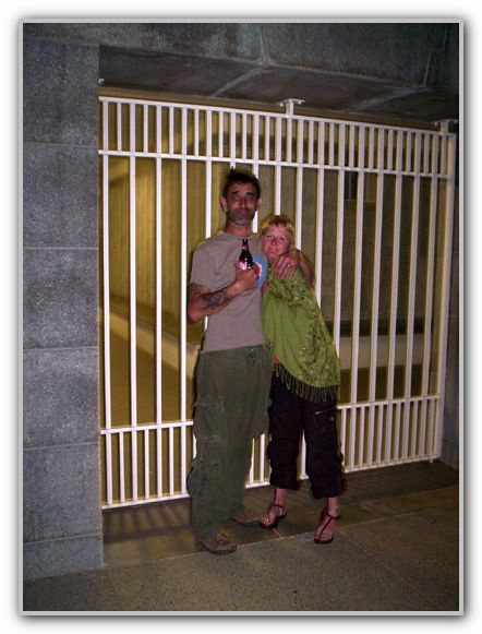 Stuart & Karen at Kings Park Memorial Feb 13th 2007